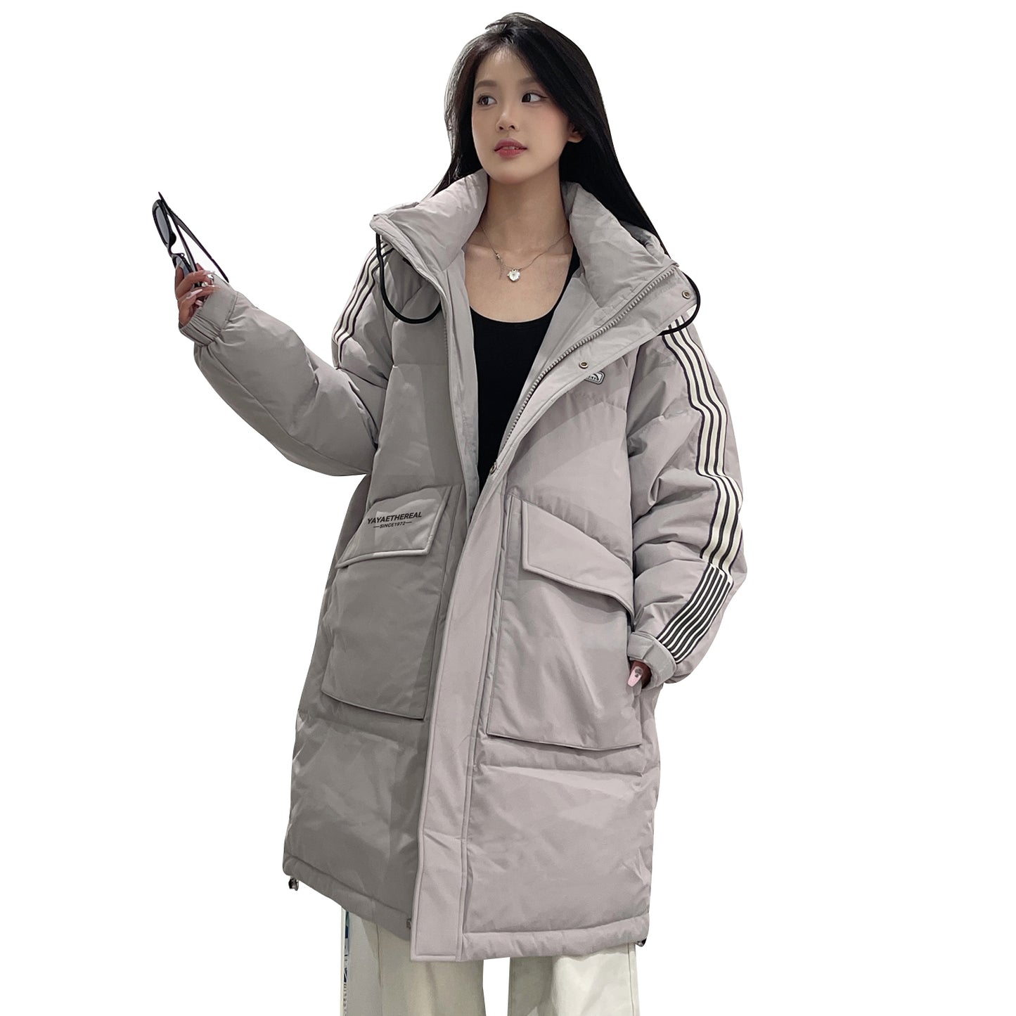 Пуховик женский Yaya Classic Puffer