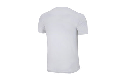 Reebok Sports Outdoor Nafas oladigan Athletic Slim Crew Bo'yinli qisqa yengli futbolka Oq erkaklar va ayollar