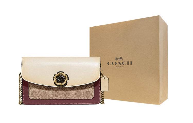 Сумка женская Coach Parker 18 Camellia Spin Buckle - Boxette Shop