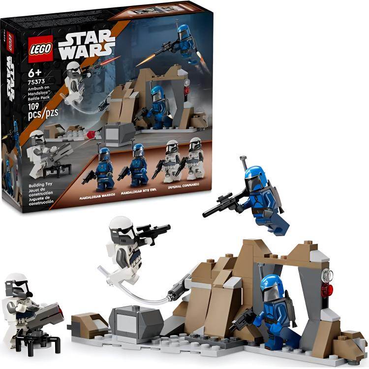 Конструктор LEGO Star Wars Mandalorian Ambush Set (75373) - Boxette Shop