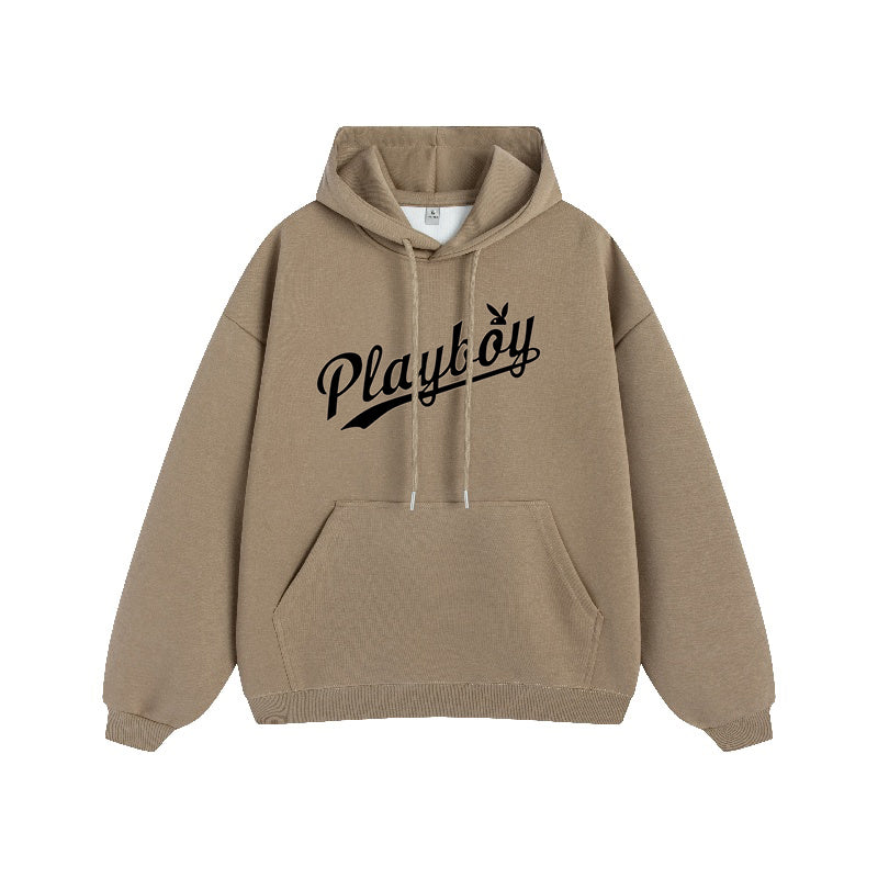 Erkaklar uchun Playboy kapshonli ko'ylagi