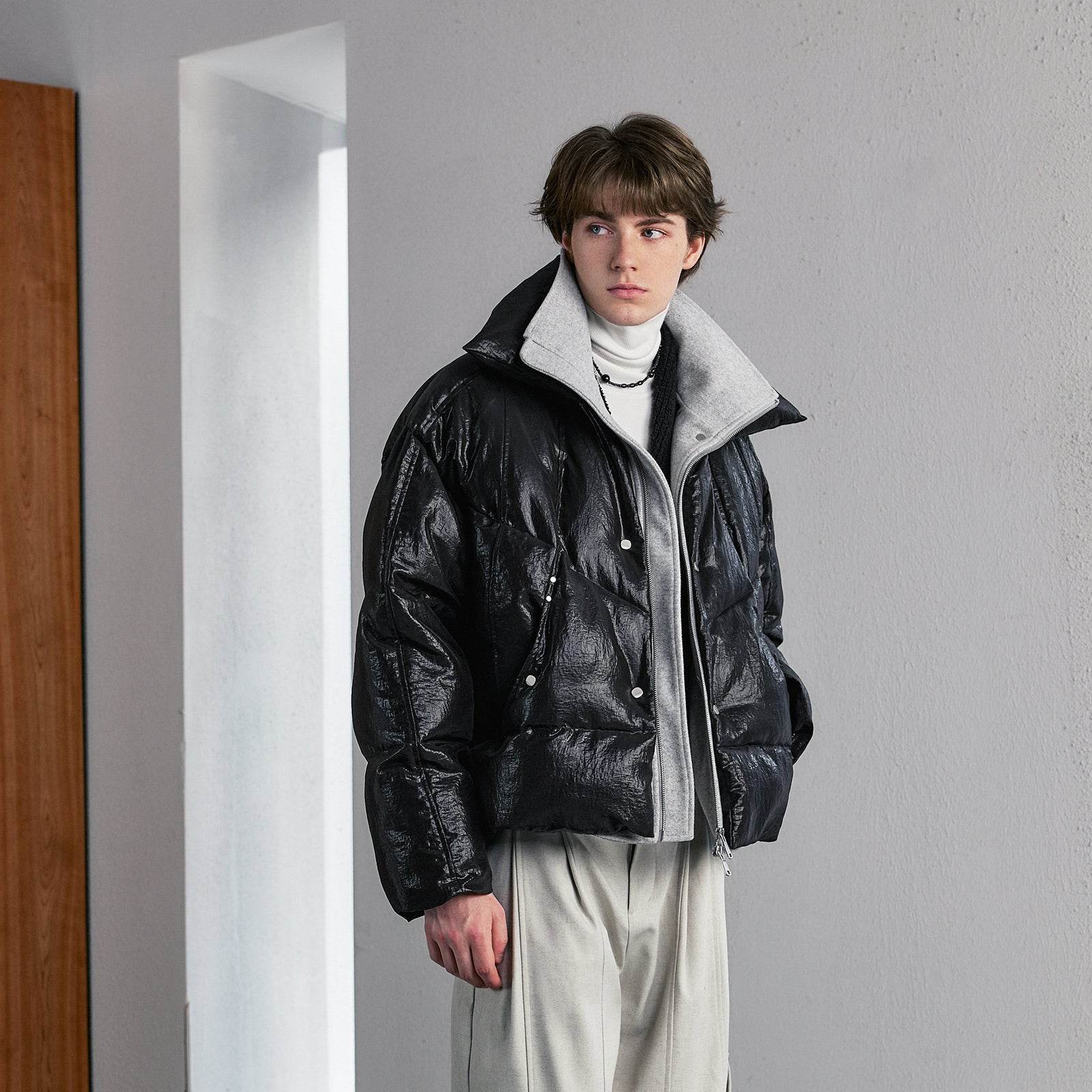 Пуховик мужской Lilbetter Dual Layer Shine - Boxette Shop