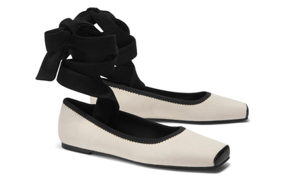Charlz va Keyt ayollar espadrillari "Rangni blokirovka qiluvchi balet kvartiralari"