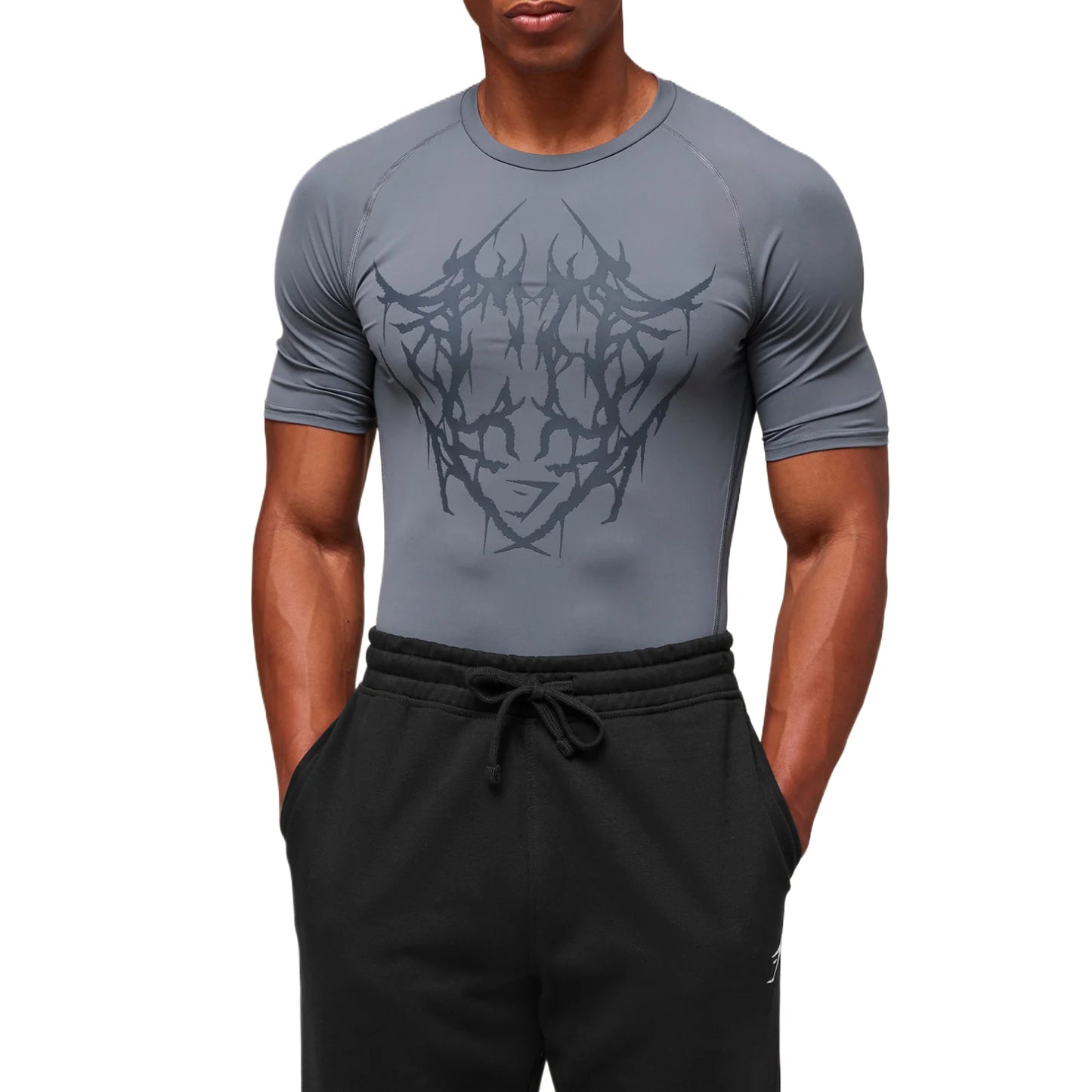 Gymshark Carlos Belcast x Element erkaklar sport futbolkasi