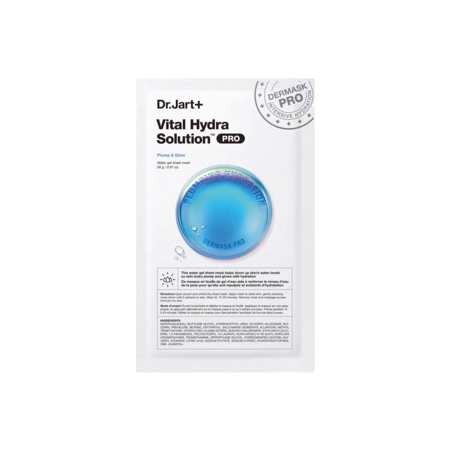 Маска для лица Dr.Jart+ Vital Hydra Solution - Boxette Shop