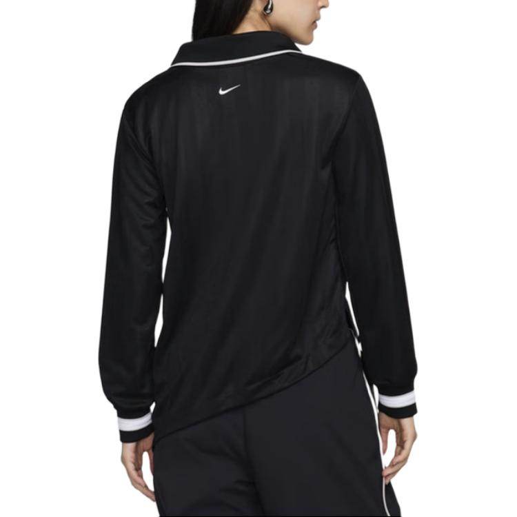 Водолазка nike с принтом повседневная с длинным рукавом трикотажная женская черная - Boxette Shop