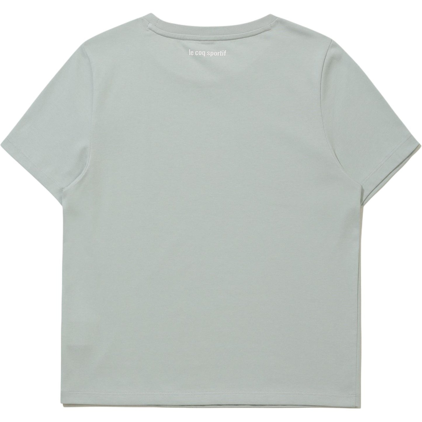 Le coq le coq sportif bosma naqshli dumaloq bo'yinli kalta yengi ayollar futbolkasi