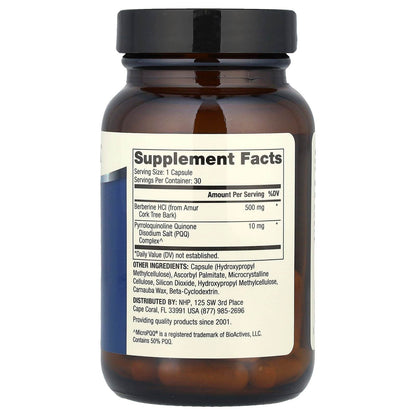 Пищевая добавка Dr. Mercola Berberine and MicroPPQ - Boxette Shop