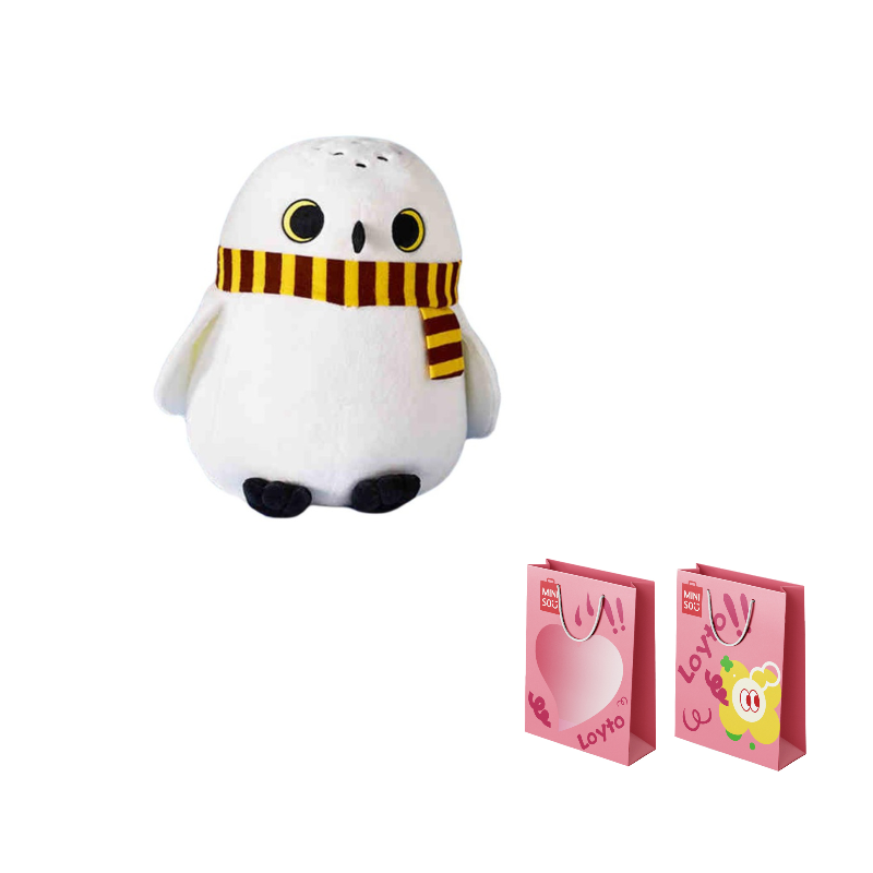 Miniso x harry potter гарри поттер шарф хедвиг милая кукла плюшевая 25 см/35 см/45 см в высоту