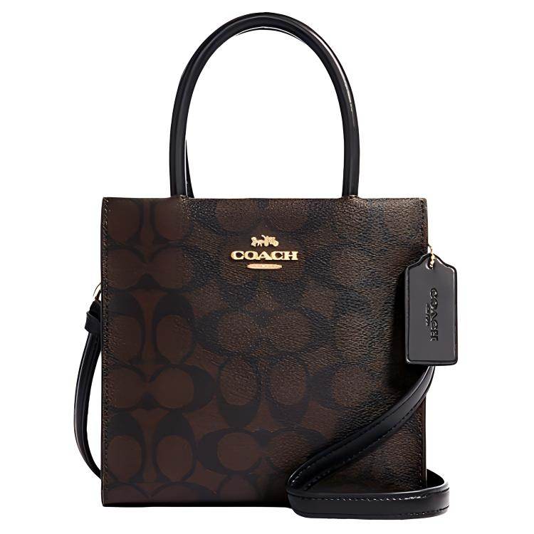 Сумка женская Coach Cally 17 Classic Full Print Pvc - Boxette Shop