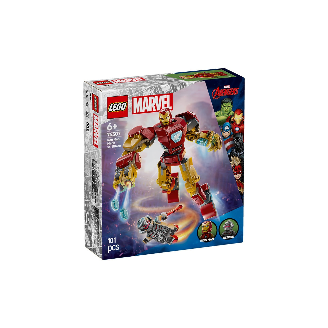 LEGO Iron Man: Mecha Ultronga qarshi (76307)