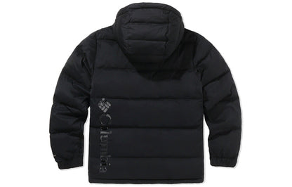 Columbia columbia rockfall omni thermal reflective technology outdoor warm windproof 650 puff duck down hooded down jacket men's black