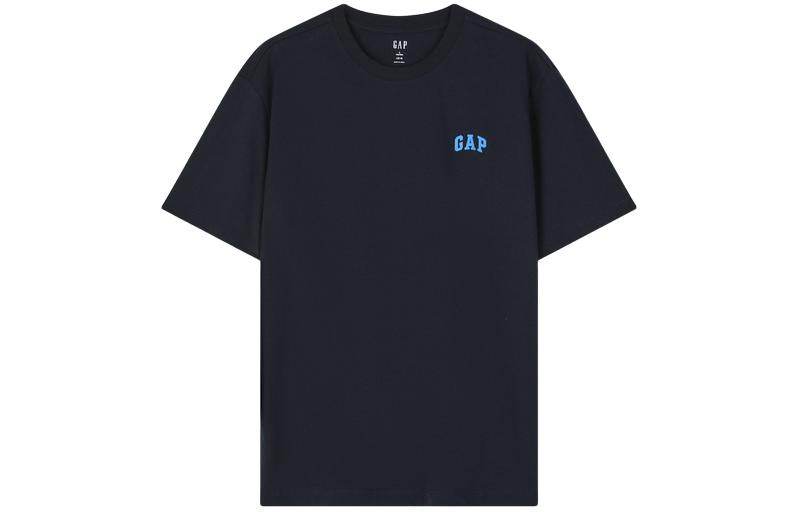 Gap сплошной цвет casual свободные кожи дружественные круглый вырез короткий рукав футболки для мужчин и женщин - Boxette Shop