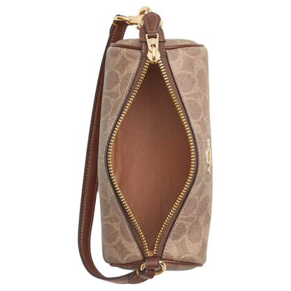 Сумка женская Coach Nolita 20 Brand Logo Pvc Patchwork - Boxette Shop