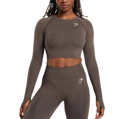 Лонгслив спортивный женский Gymshark Vital Seamless 2.0