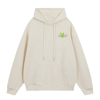 Playboy uzun yengli kaputli uniseks kozok