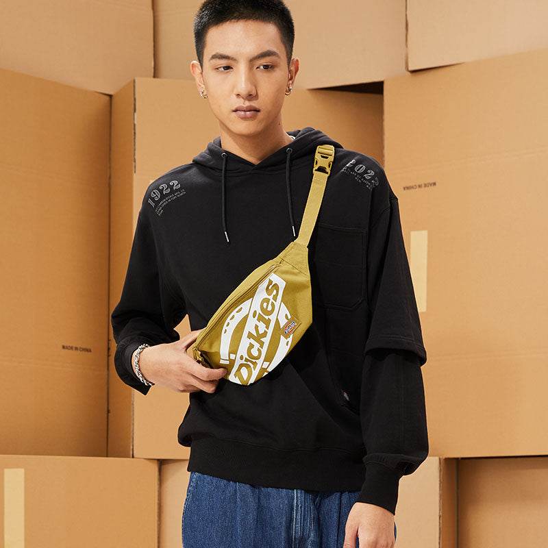 Поясная сумка Dickies Letter Print Polyester Chest Couple Moss - Boxette Shop
