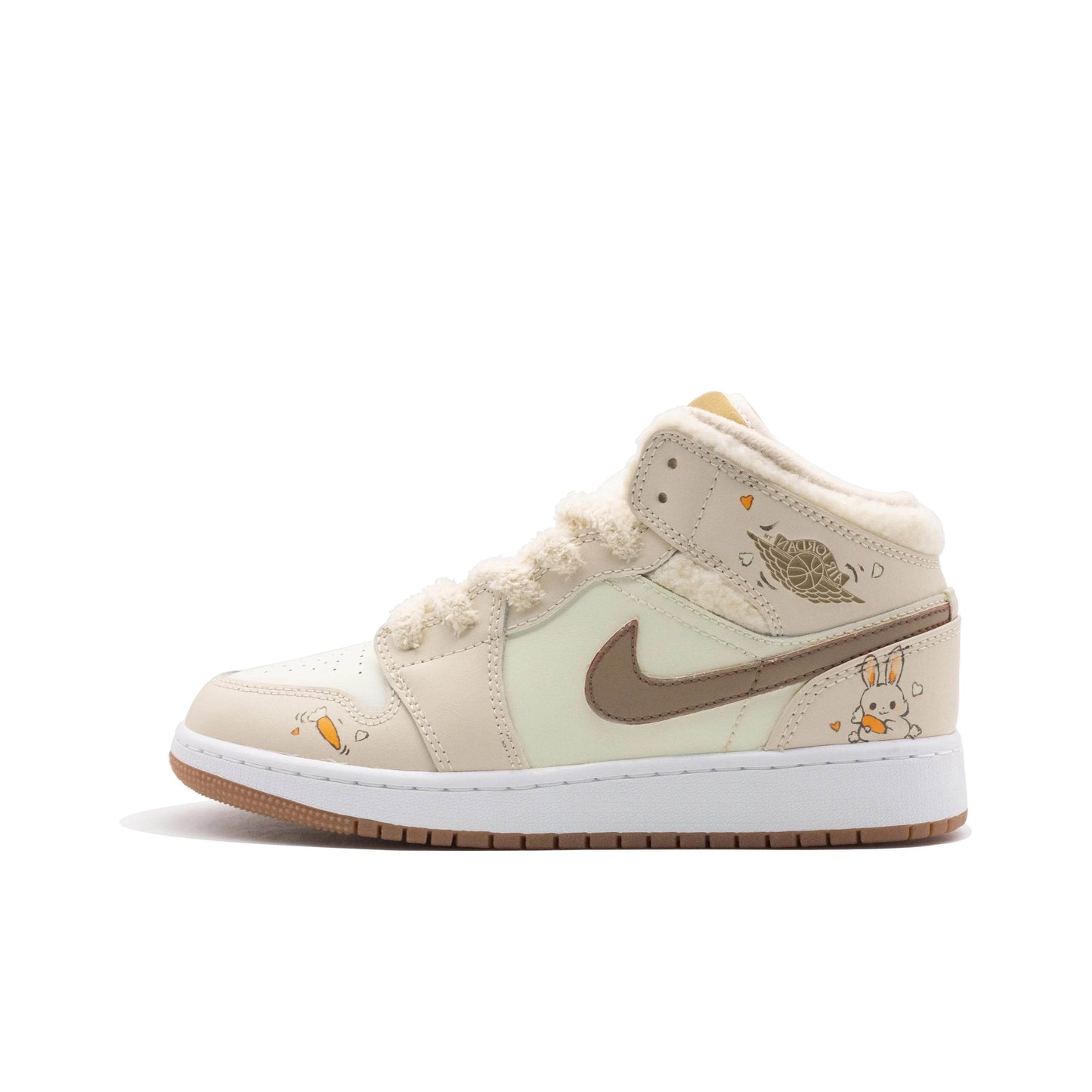 Кроссовки детские Jordan air 1 cream bunny - Boxette Shop