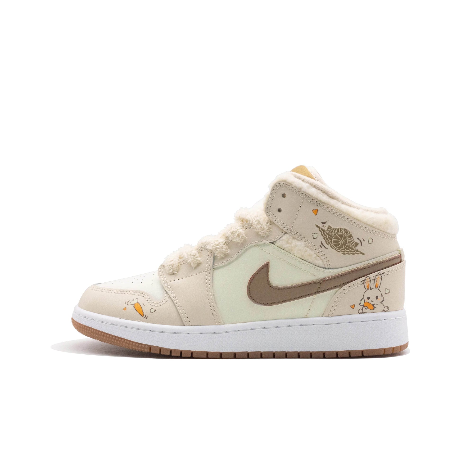 Кроссовки детские Jordan air 1 cream bunny - Boxette Shop