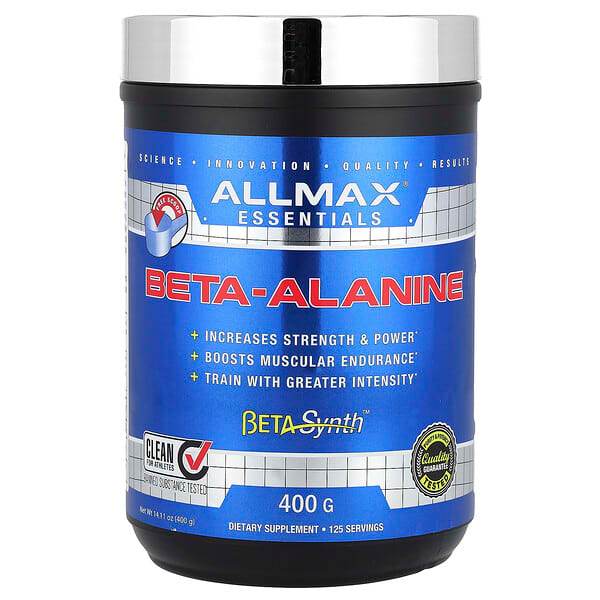 Спортивное питание ALLMAX Essentials, бета-аланин, 400 г - Boxette Shop