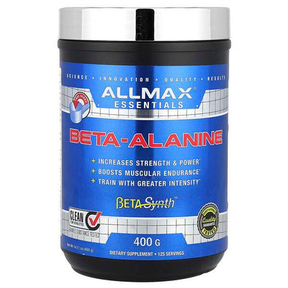 Спортивное питание ALLMAX Essentials, бета-аланин, 400 г - Boxette Shop