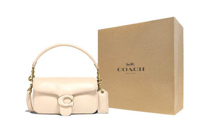 Сумка женская Coach Tabby 18 Solid Colour Flap Leather - Boxette Shop