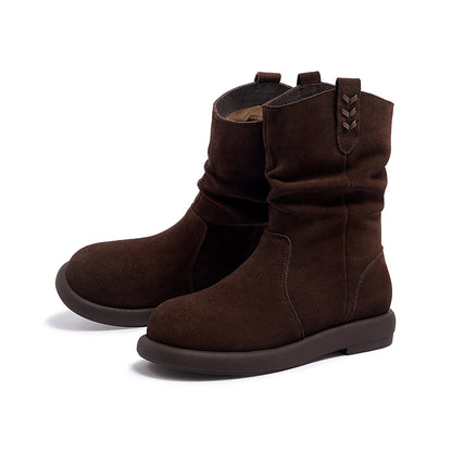 Ботинки женские Camel Retro Velvet Boots