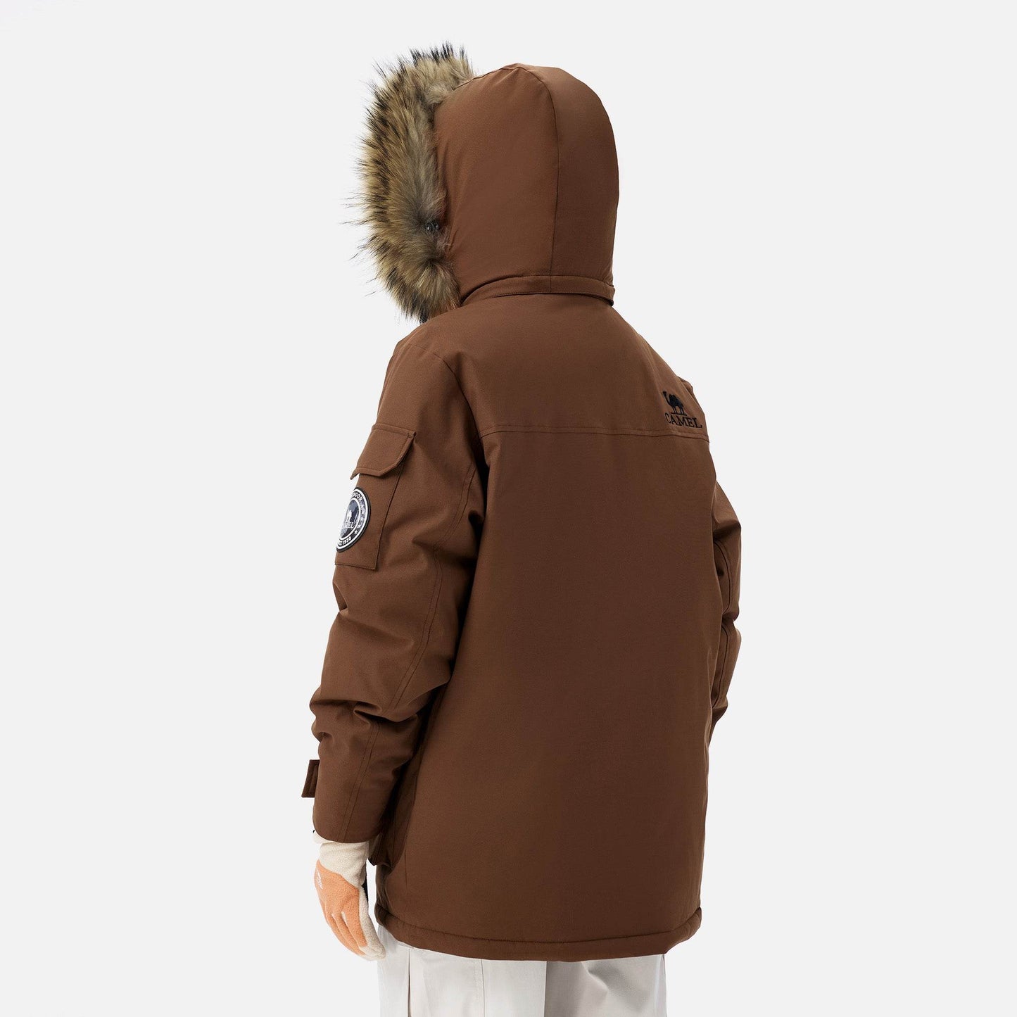 Пуховик Camel Warm Fleece Series Parker - Boxette Shop