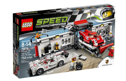 LEGO superkarlari: Porsche 919 gibrid va 917K Pit-stop (75876)