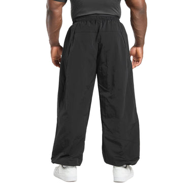 Gymshark parachute простые, удобные и стильные однотонные повседневные брюки мужские черные