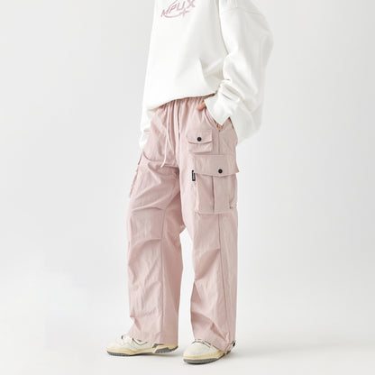 Golfcross asosiy modellari harflar logotipi bosma bir rangli plili ko'p cho'ntakli ish kiyimi tog 'tizimi ochiq havoda dam olish uchun sport kostyumi erkaklar va ayollar modellari