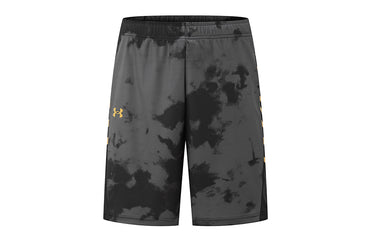 Under armour under armour логотип бренда напечатаны средней талии дышащий бег фитнес тренировки короткие баскетбольные штаны спортивные шорты унисекс черный