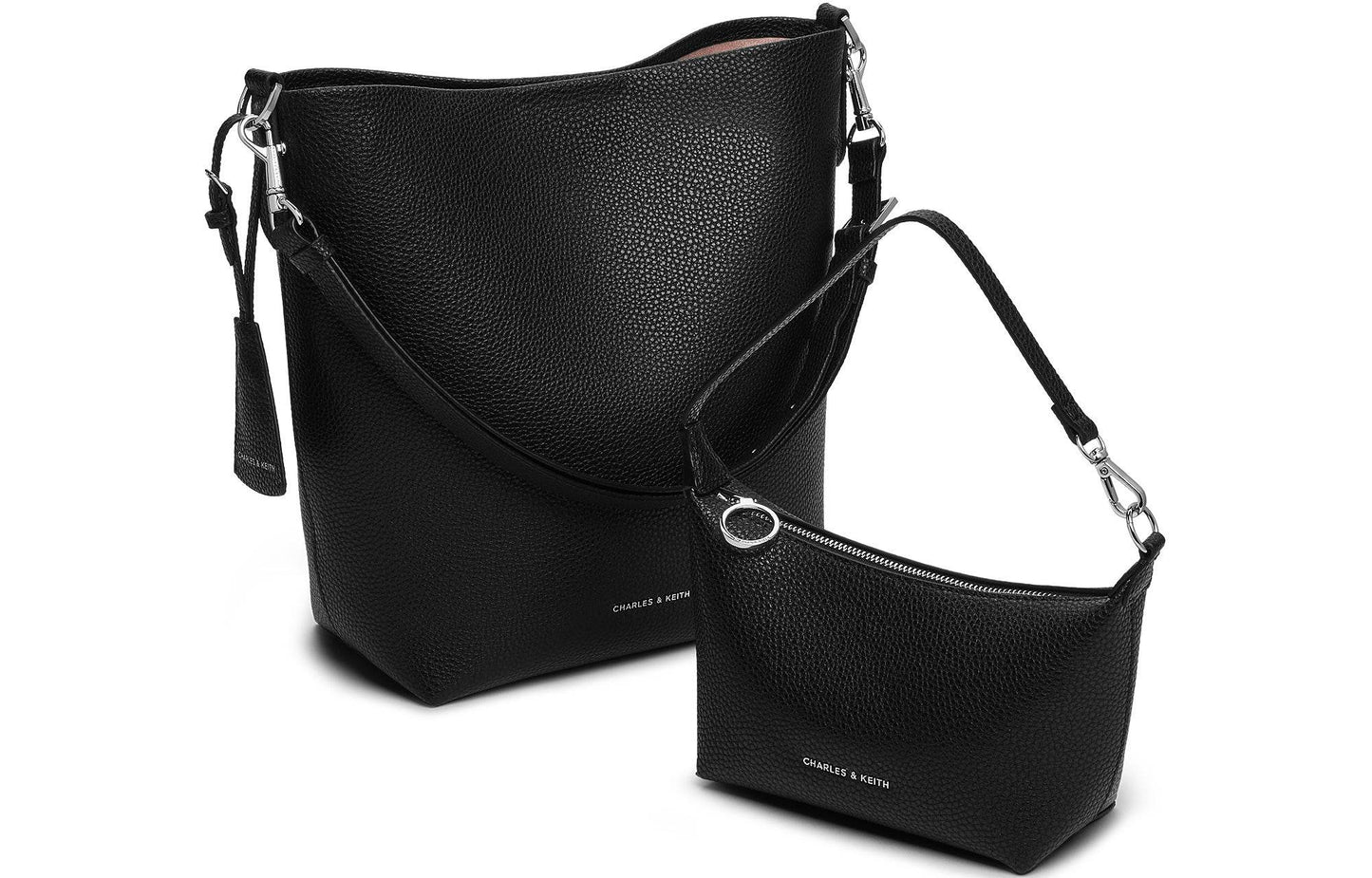 Сумка женская Charles&Keith Lychee Mother Bucket S - Boxette Shop