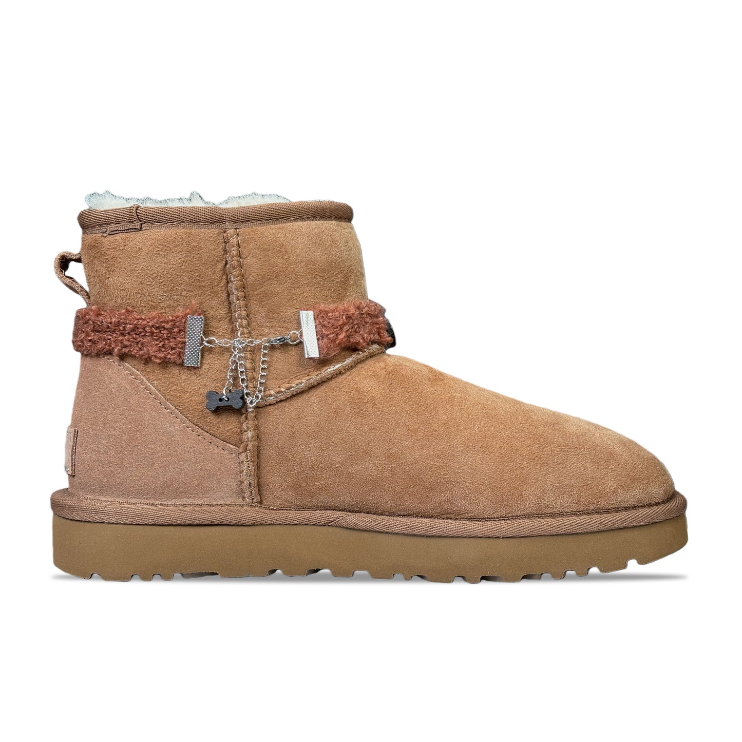 Ugg classic mini ydcc caramel cocoa sheepskin warm mirador cute girl style comfortable and leisurely short snow boots women's