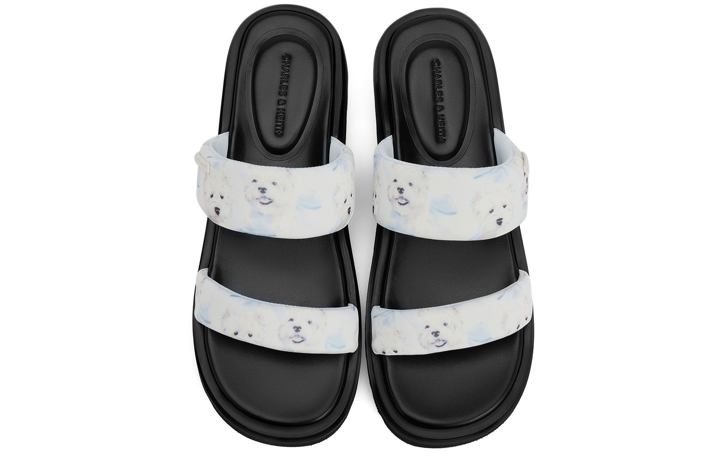 Charlz va Keyt ayollar flip-floplari