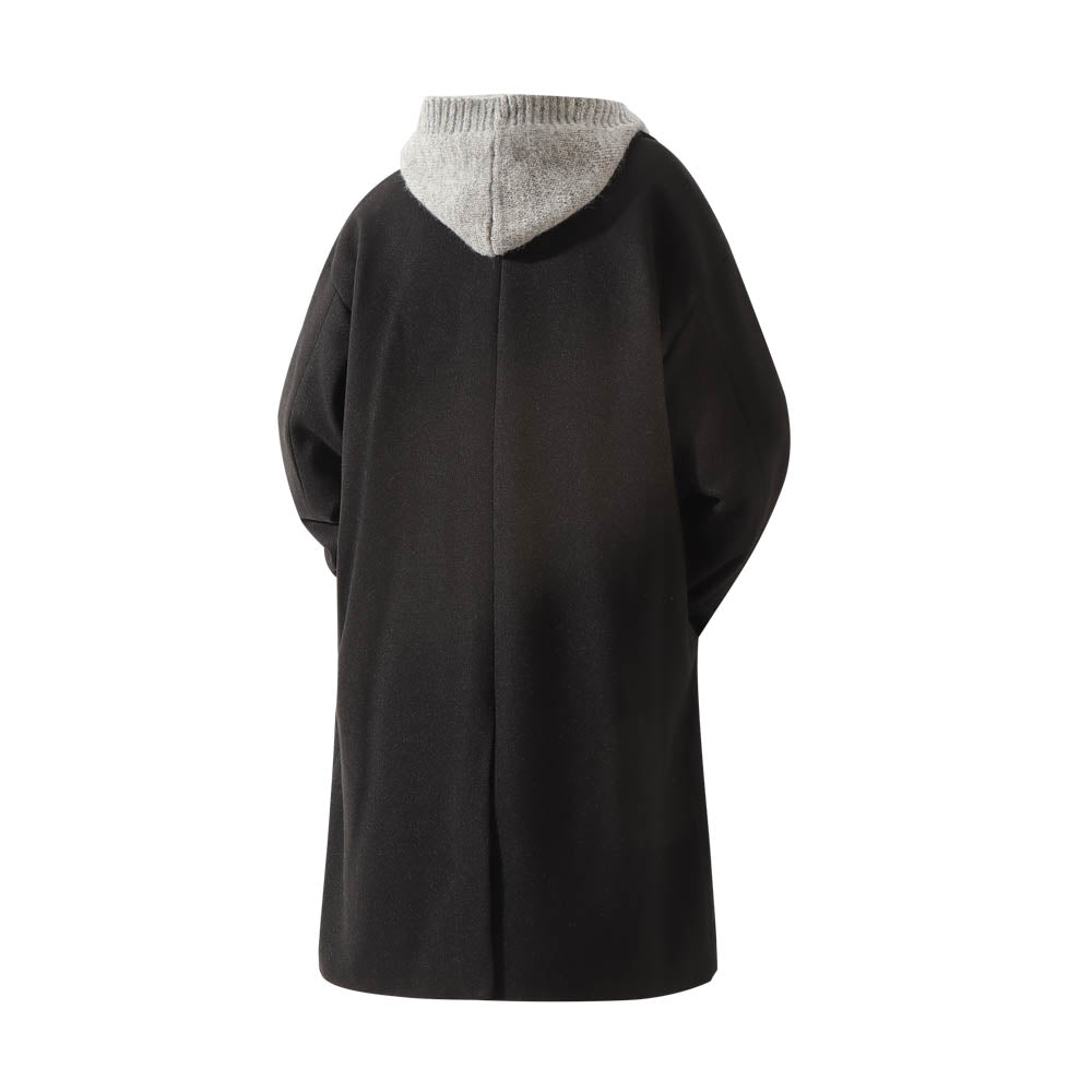 Livingtown Korean laguid retro high street style bir tekis rangli tasodifiy ko'p qirrali asosiy tomchi yelka uzun qismida mirador bo'sh qulay temperament eski pul shamol katta cho'ntaklar issiq palto Britaniya keksa his trench palto