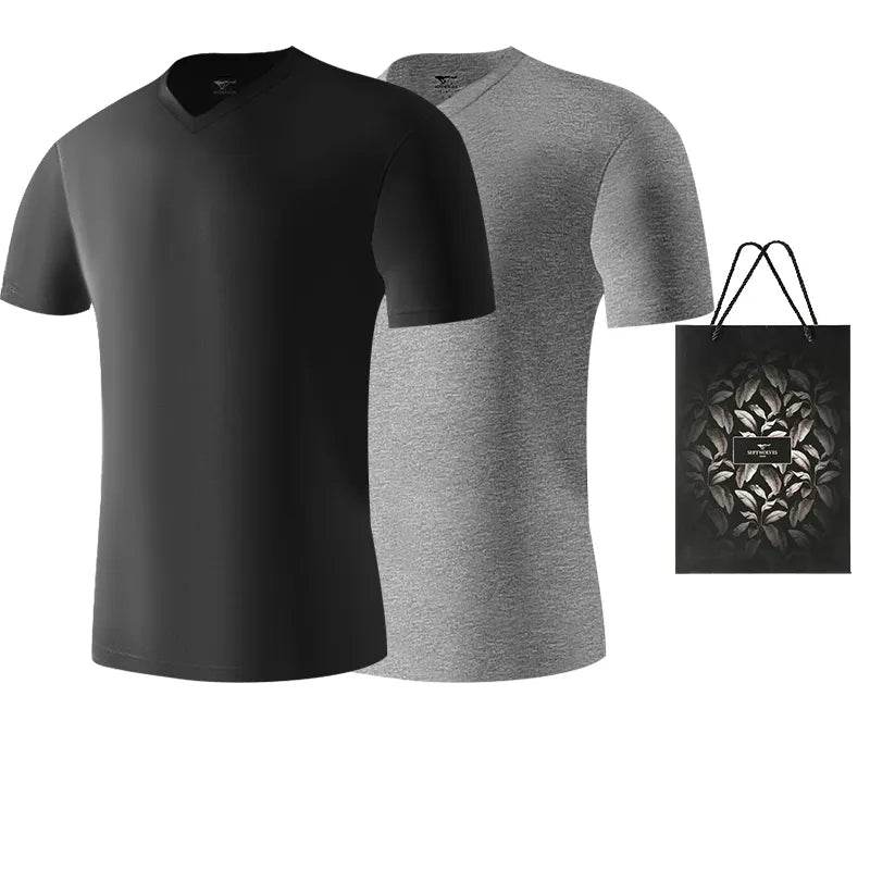 Футболка мужская Septwolves Pure Colour V-Neck - Boxette Shop