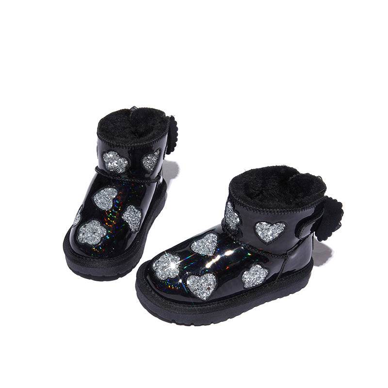 Ботинки детские Snoffy Padded Glitter Love Wear-resistant Anti-slip - Boxette Shop