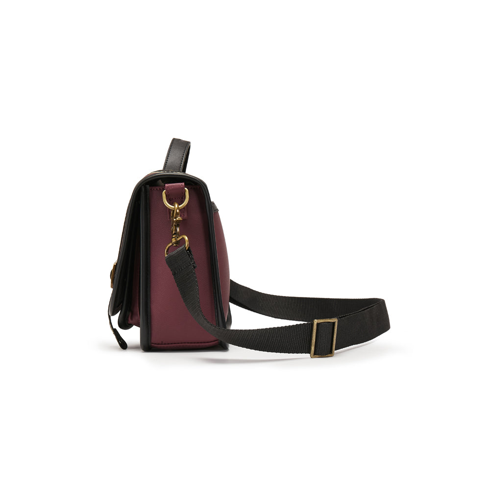 Champion x harry potter harry potter cambridge bag cambridge satchel сотни трендов мода колледж стиль сплайсинга столкновение цвет случайный ретро искусственной кожи плечо сумка регулярные мужчины и женщины с той же парой моделей