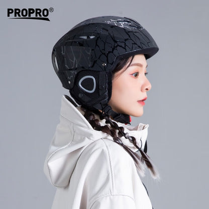 Горнолыжный шлем и очки Propro