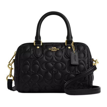 Сумка женская Coach Rowan 17 Printed Logo - Boxette Shop