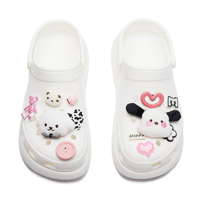 Шлепанцы женские Crocs Crush Clog EVA Bubble Jellyfish - Boxette Shop