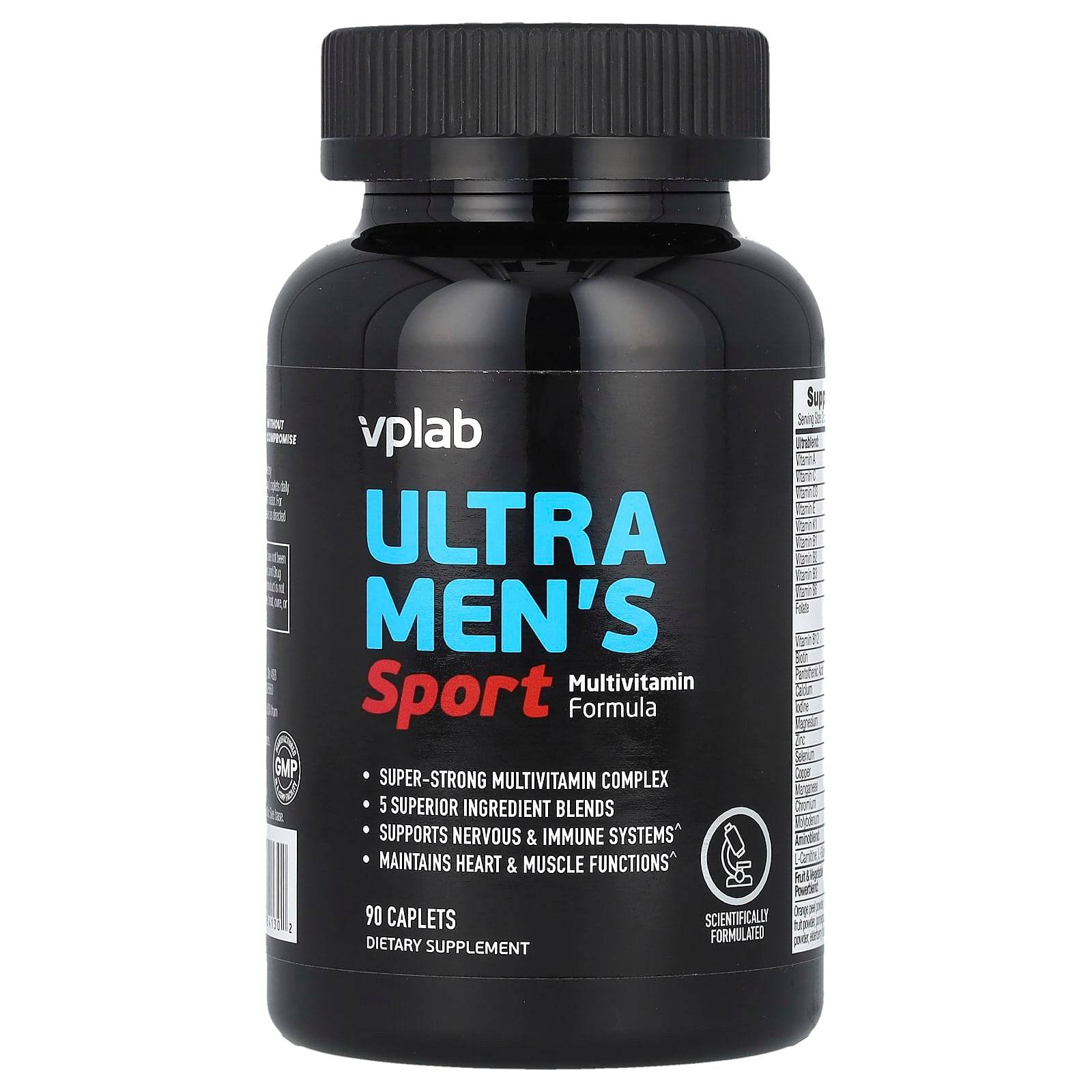 БАД Vplab Ultra Men’s, мультивитамины для мужчин, 90 капсул - Boxette Shop