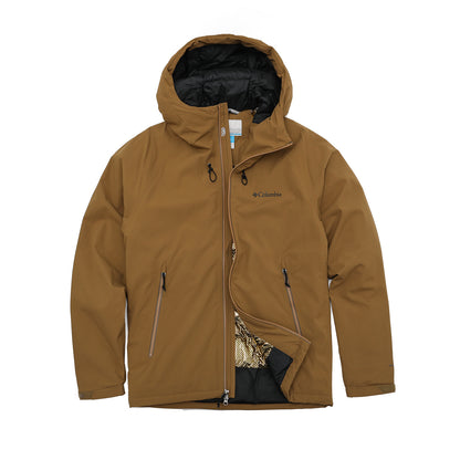 Columbia fw25 gold dot thermal warm waterproof windproof 700 puff hooded jacket down jacket men's