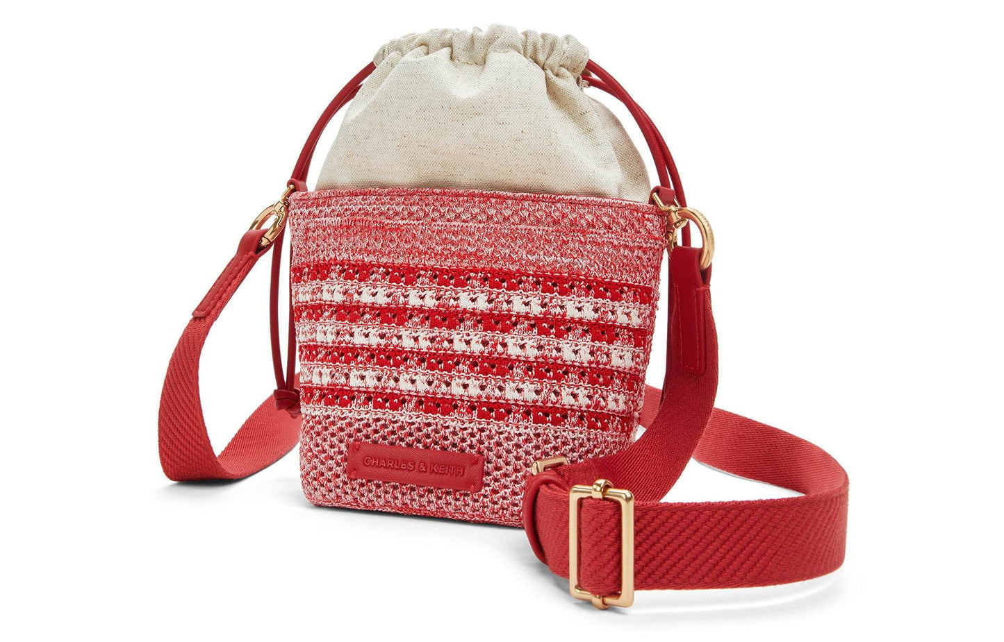 Сумка женская Charles&Keith Dopamine Weave Series Skeleton - Boxette Shop