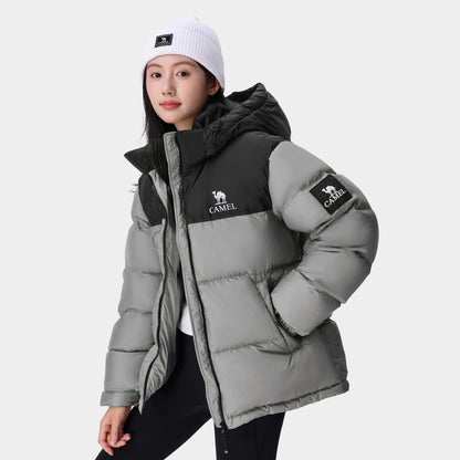 Пуховик женский Camel Warm Down