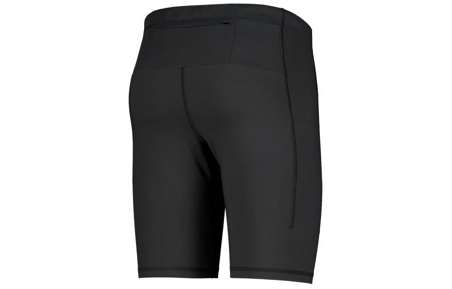 Yangi balansli silliq cho'ntak yarim qattiq fitnes yugurish tor yugurish shorti erkaklar qora