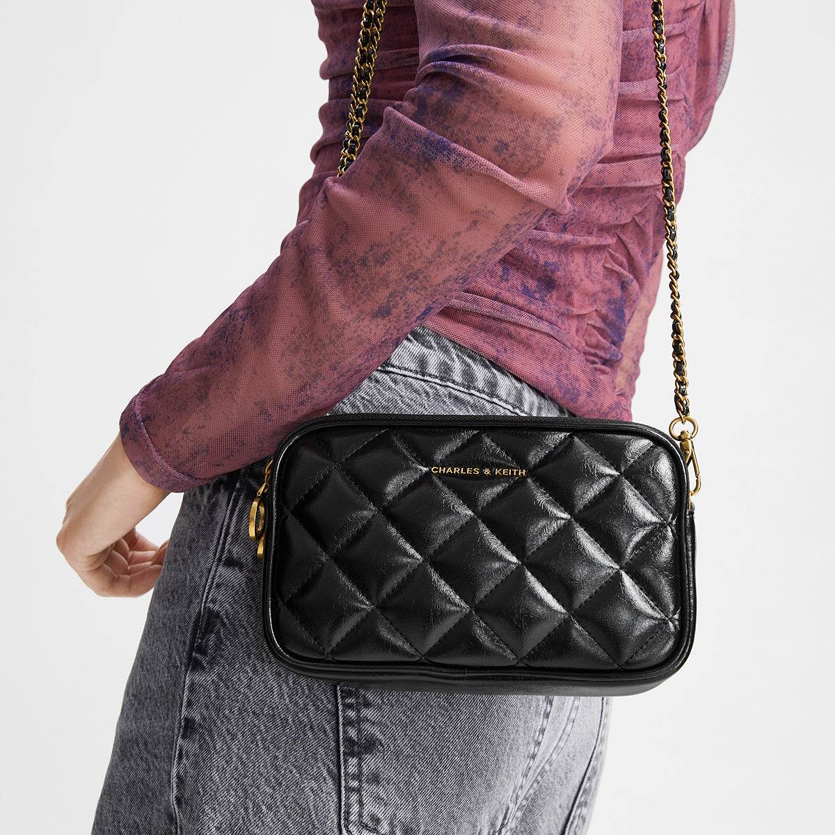 Сумка женская Charles&Keith Ck Pu - Boxette Shop