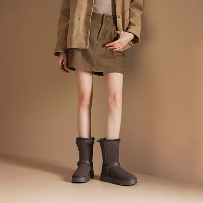 Rosa Bianca qishki qisqa ayollar etiklari