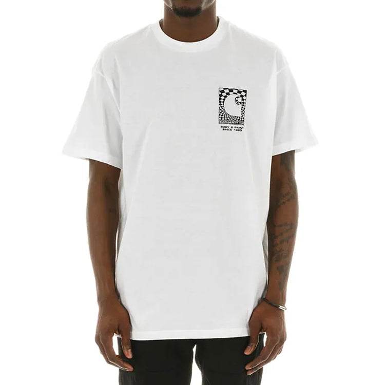 Футболка мужская Carhartt WIP trendy printed white - Boxette Shop